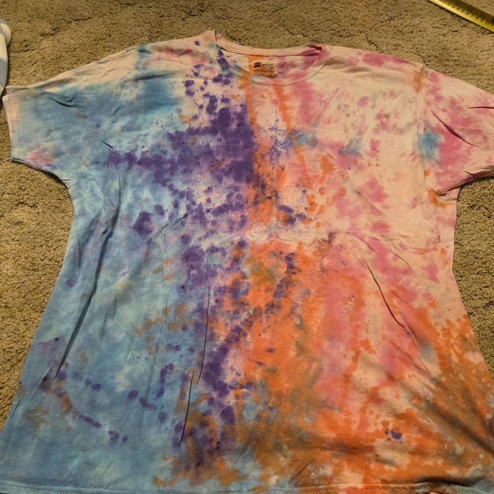 Hanes Multicolor Tie-Dye T-Shirt